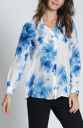 APNY Print Button-Up Shirt