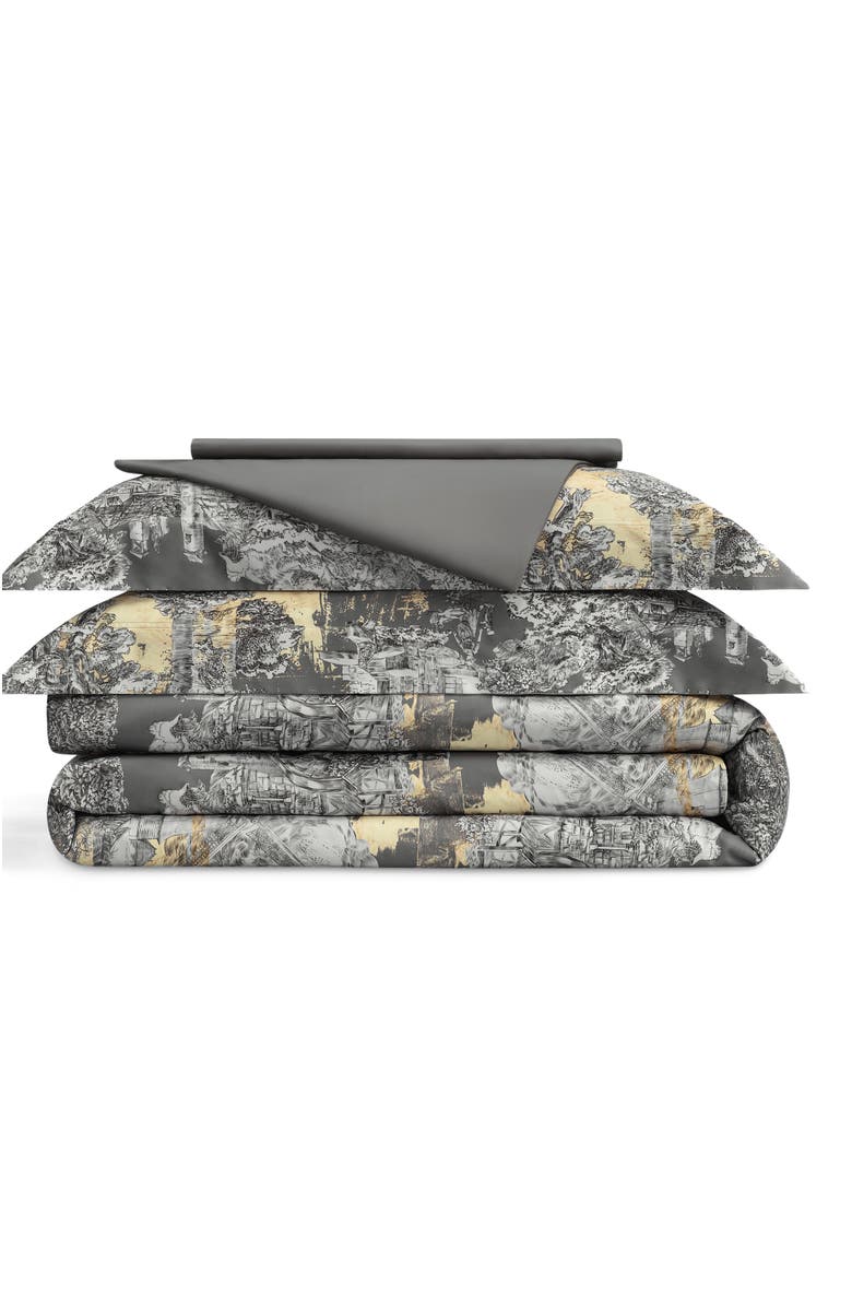 Togas Sievert fitted sheet, Alternate, color, Grey