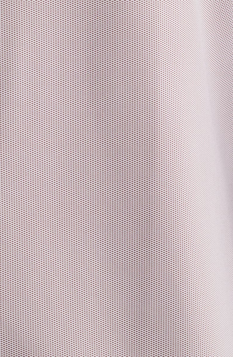 Stone Rose Techno Stretch Solid Performance Button-Up Shirt, Alternate, color, Dk. Brown