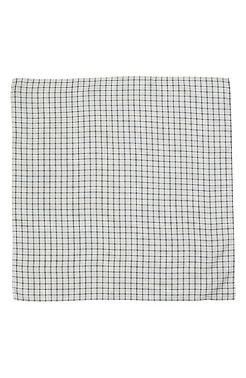 Johnstons Of Elgin Cashmere & Silk Square Scarf In Beige