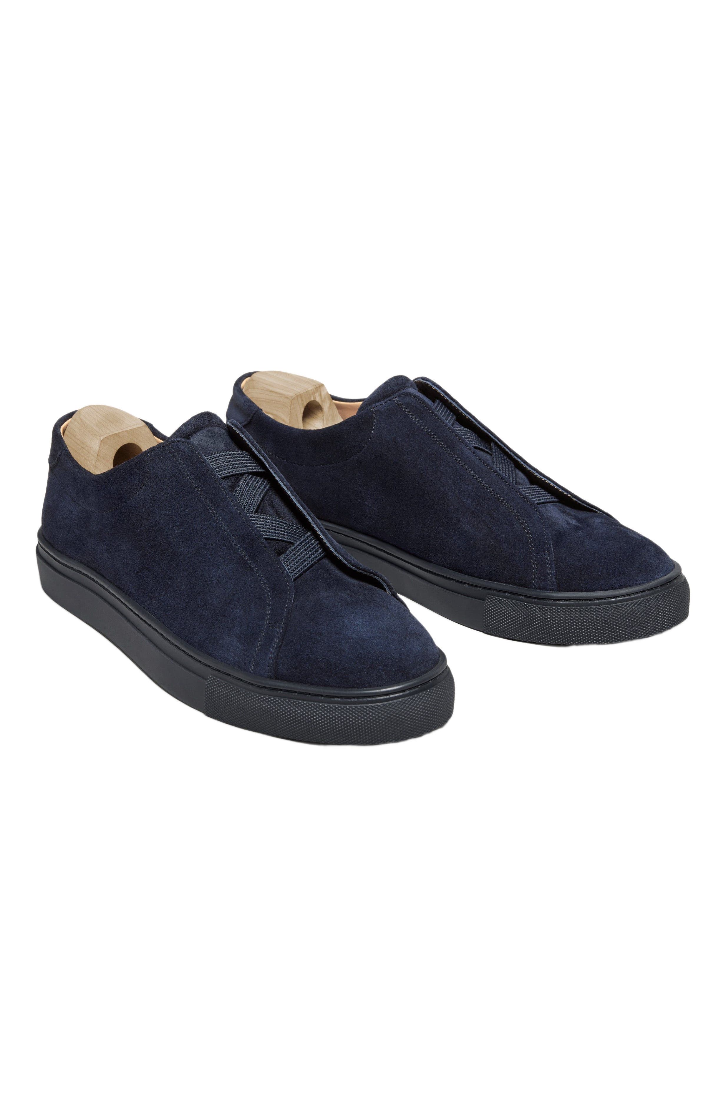 Alnö Elastic Sneakers, Alternate, color, Midnight Blue