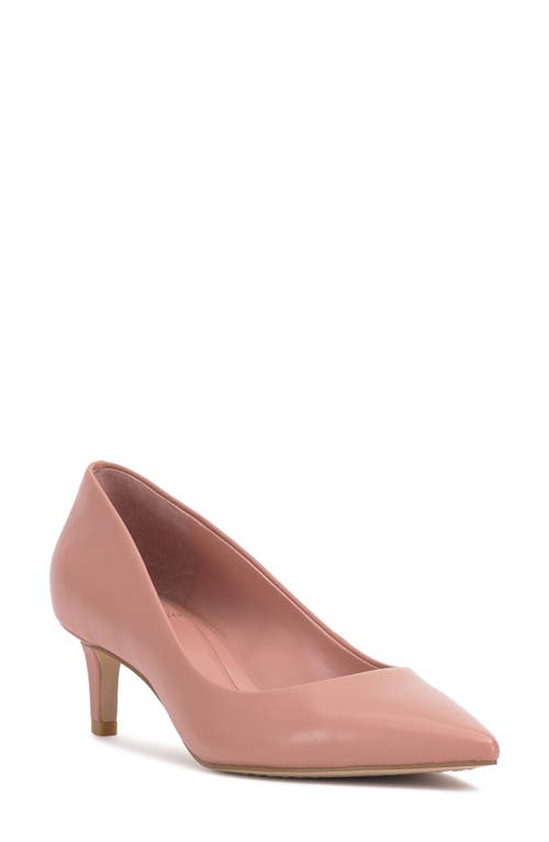 Vince Camuto Kehlia Pointed Toe Pump In Dark Pale Pink