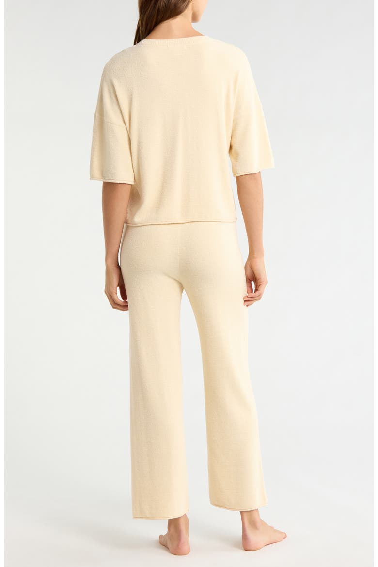 CozyChic® Ultra Lite® Ankle Pajamas, Alternate, color, DAFFODIL