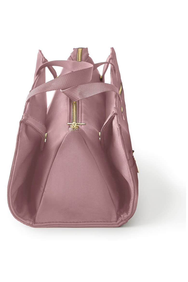 Hair Tools Bag, Alternate, color, MAUVE/ STONE