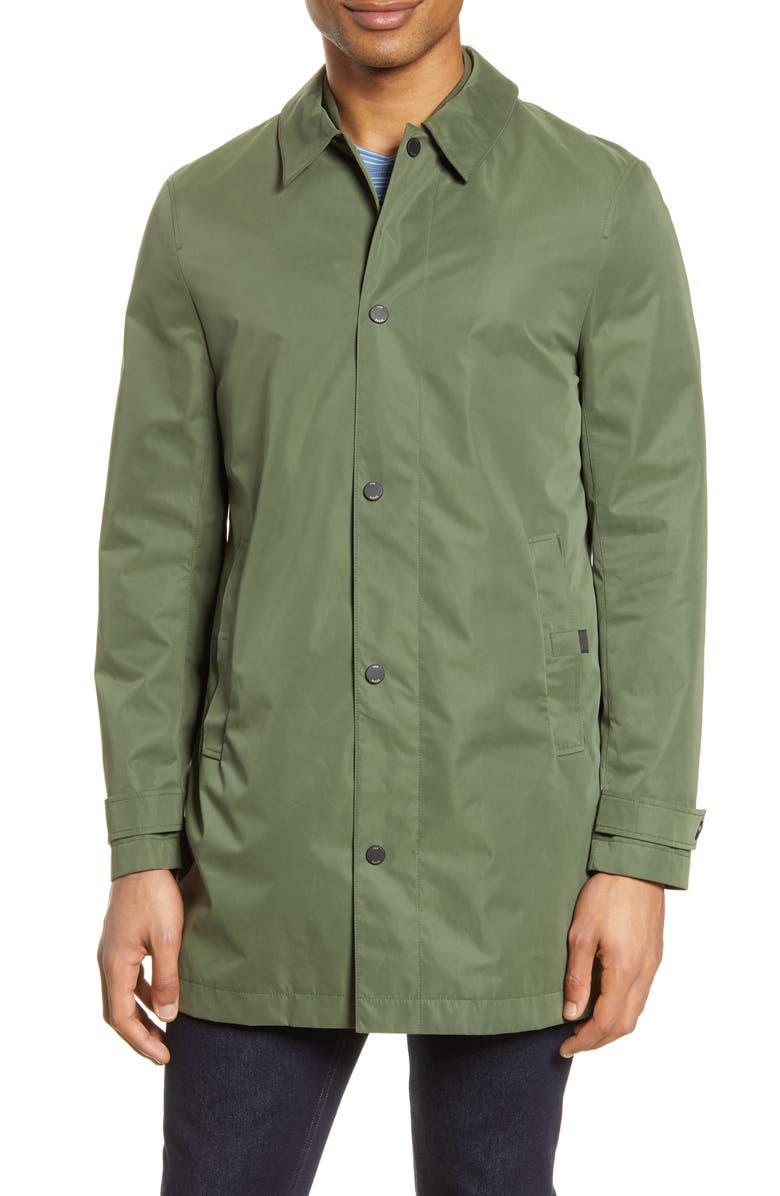 Ted Baker London Slim Fit Packable Mac Jacket, Alternate, color, 