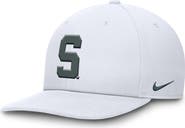 Nike Men's Nike White Michigan State Spartans Primetime Pro Snapback Hat