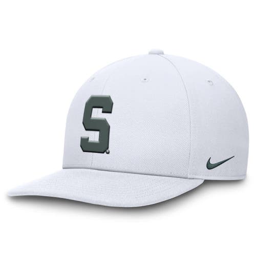 Nike White Michigan State Spartans Primetime Pro Snapback Hat