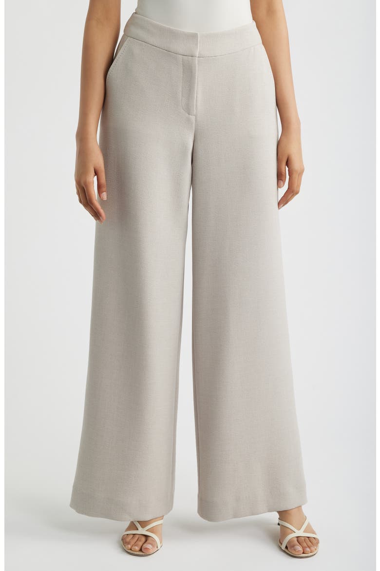 Wide Leg Pants, Main, color, STRAW