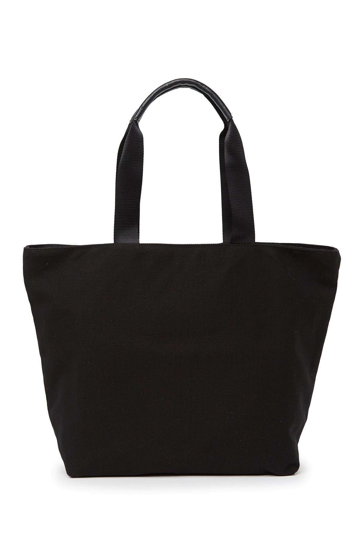 Kristen Logo Tote, Alternate, color, BLK/STUD LOGO