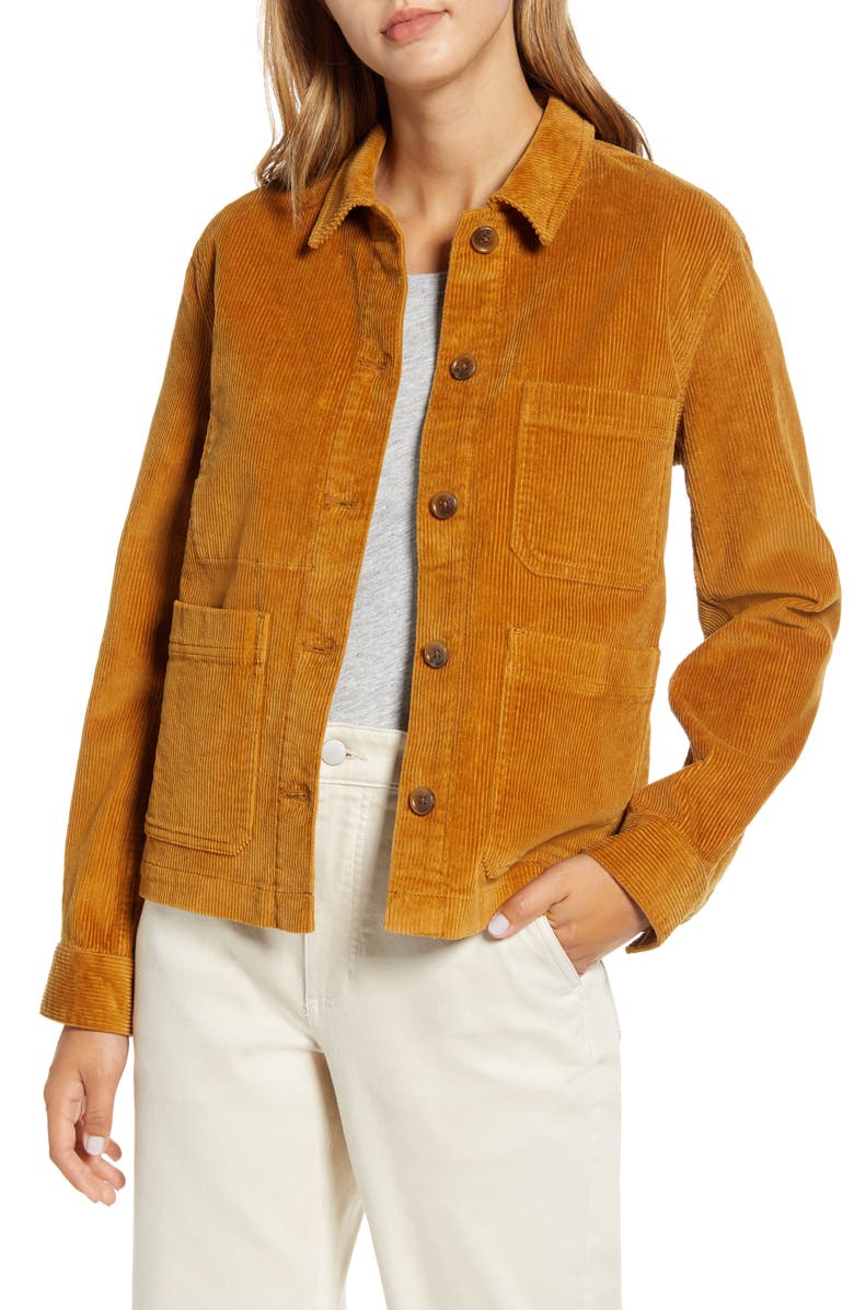 Everlane Corduroy Chore Jacket, Alternate, color, 
