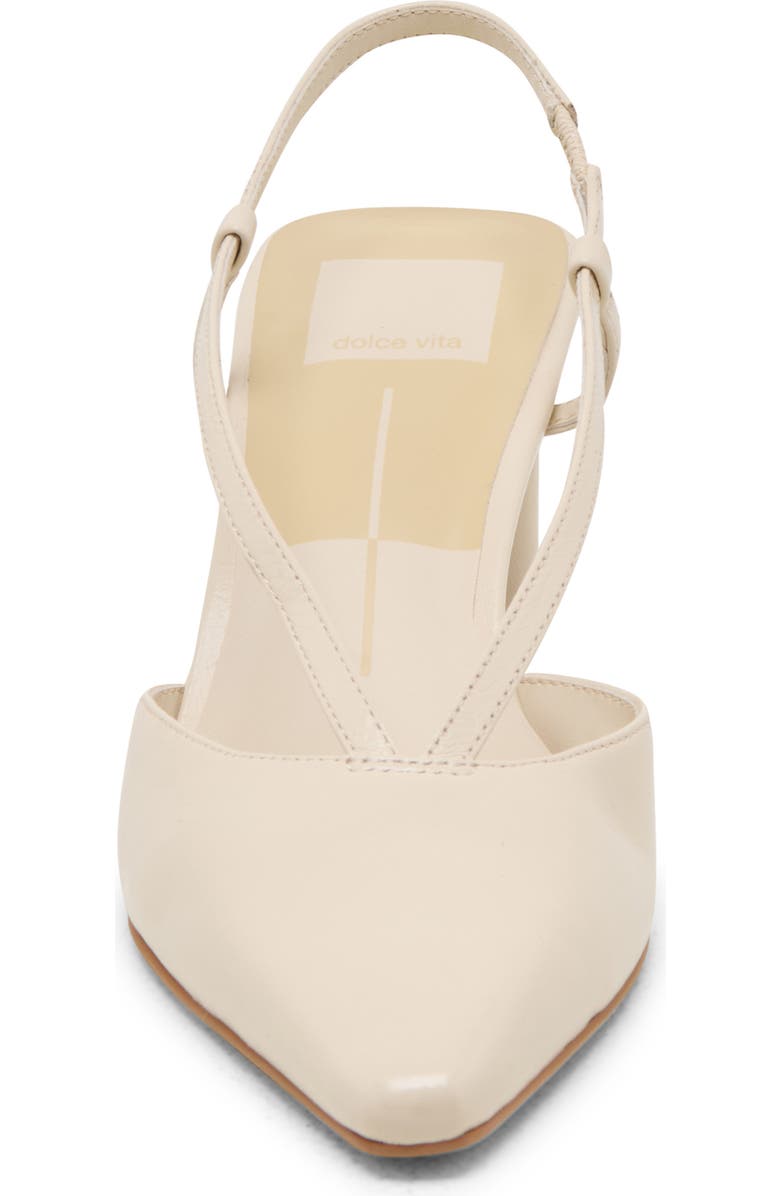 Dolce Vita Ginay Slingback Pump, Alternate, color, Bone Leather