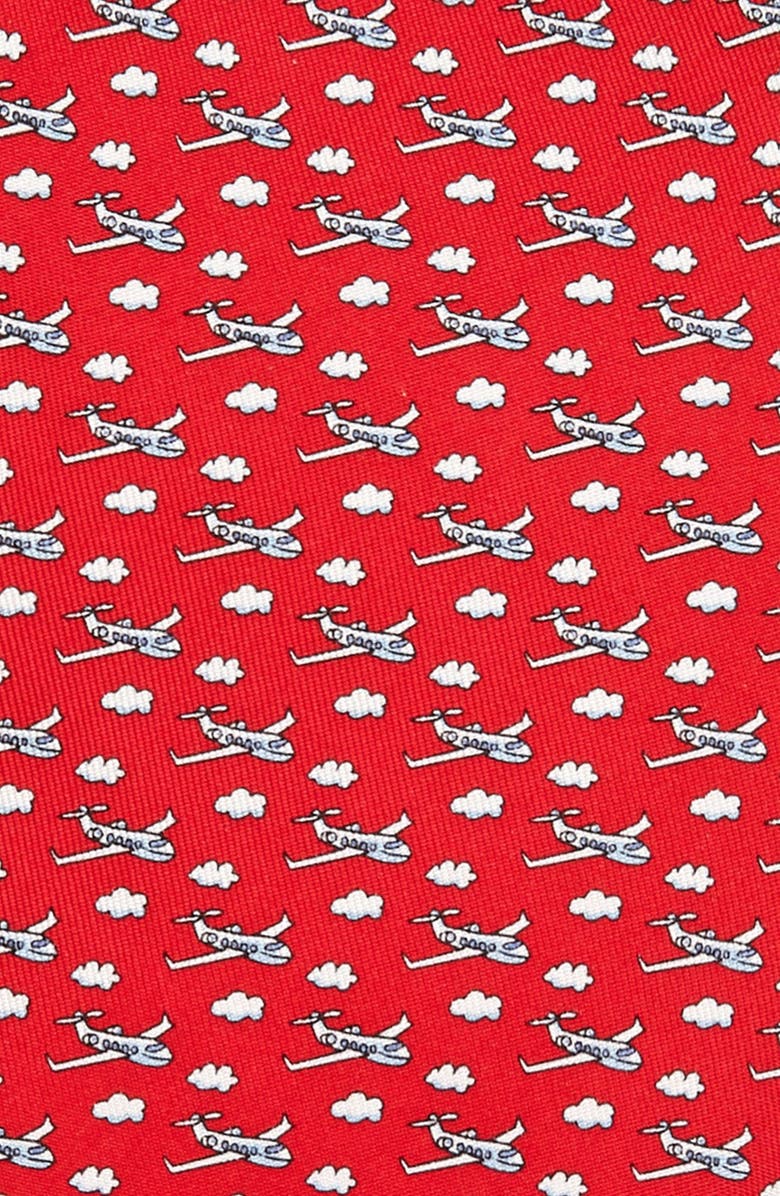 vineyard vines 'Airplane' Silk Tie, Alternate, color, 