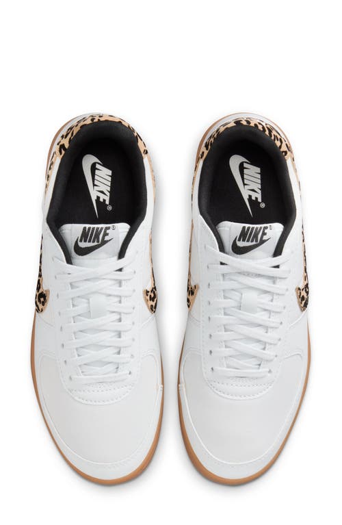 Nike Field General Se Sneakers In White Leather And Fabric In White
