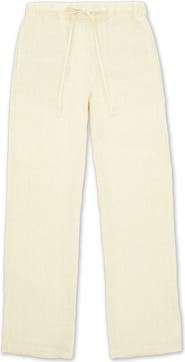 Fortela Jaleh Drawstring Linen Trousers