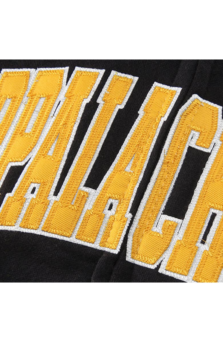 COLOSSEUM Women's Stadium Athletic Black Appalachian State Mountaineers Arched Name Full-Zip Hoodie, Alternate, color, Black