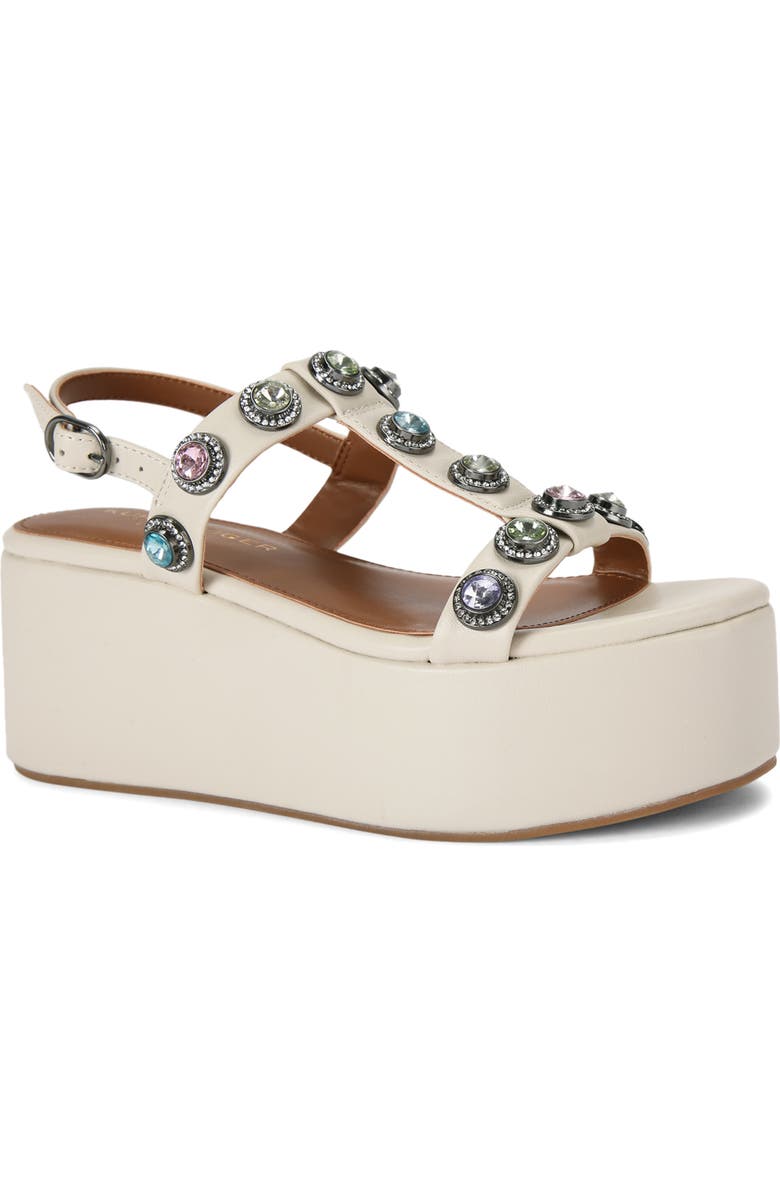 Kurt Geiger London Octavia Slingback Platform Sandal, Main, color,