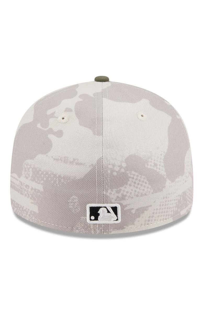 New Era Men's New Era Light Beige/Olive Washington Nationals 2025 Armed Forces Day Low Profile 59FIFTY Fitted Hat, Alternate, color, Light Beige