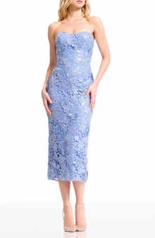 Shailene Lace Strapless Dress