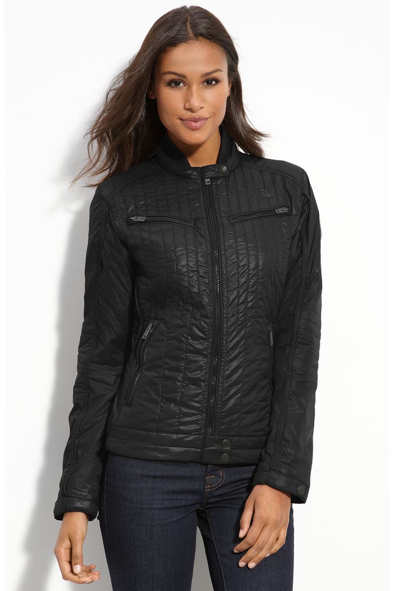 'Midori' Moto Jacket, Main, color, BLACK