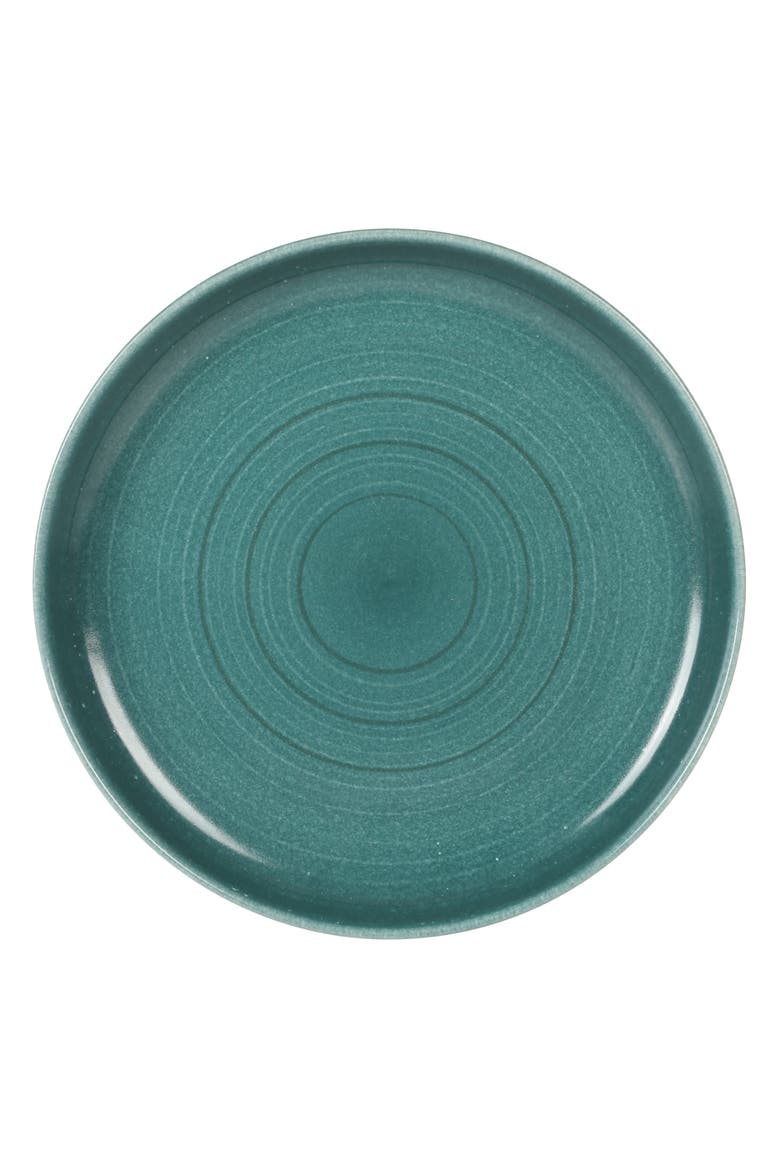 Clarina 16-Piece Reactive Glaze Stoneware Dinnerware Set, Alternate, color, Teal