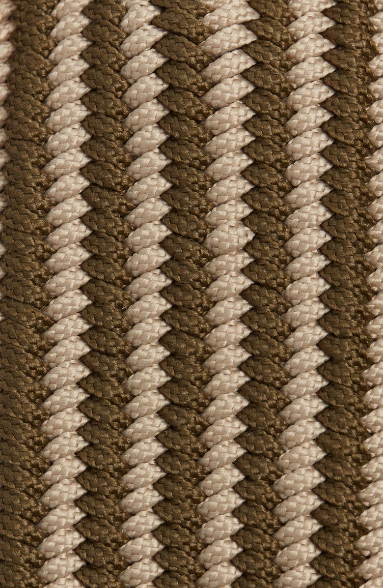 Nordstrom Ian Woven Elastic Belt, Alternate, color, Olive Dark