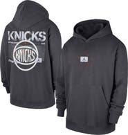 Jordan Brand Men's Jordan Brand Anthracite New York Knicks Statement Jumpman Flight Premiere Hoodie
