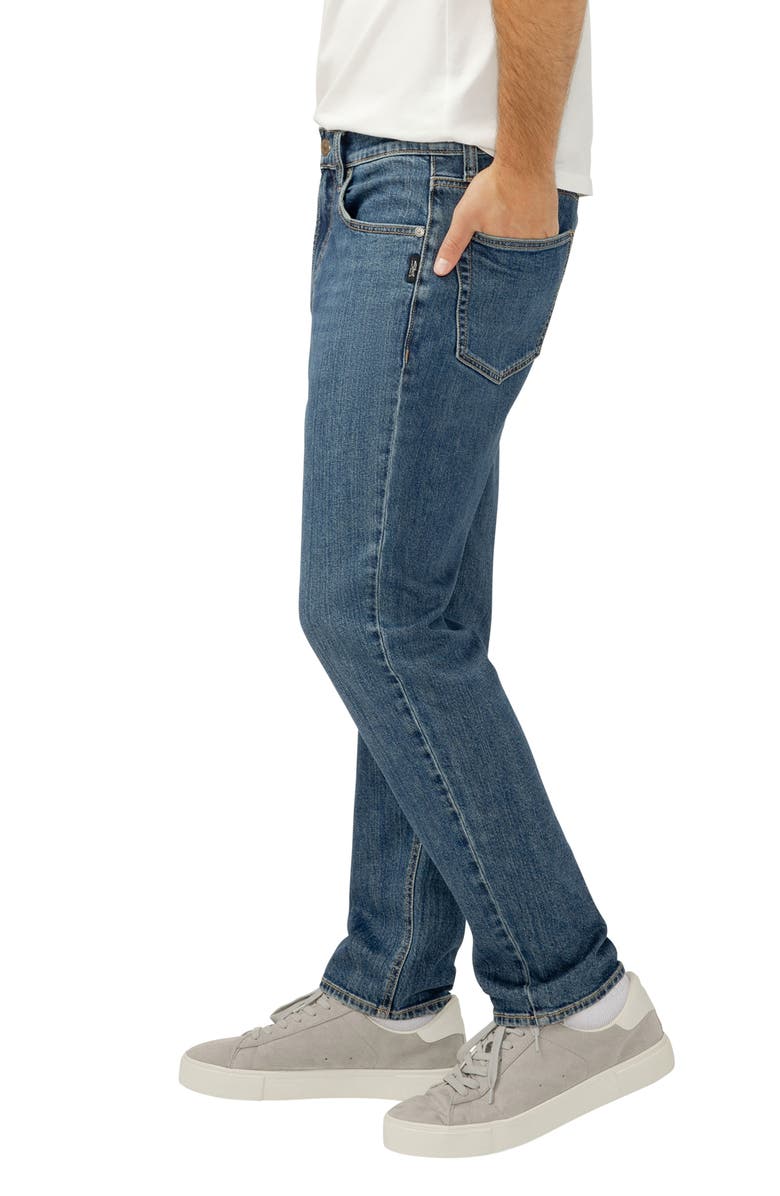 Silver Jeans Co. Knox Modern Loose Fit Tapered Leg Jeans, Alternate, color,