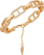 GUESS Pavé Mariner Chain Bracelet