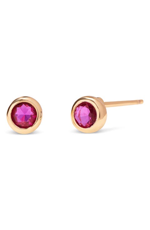 Eliza August Birthstone Stud Earrings