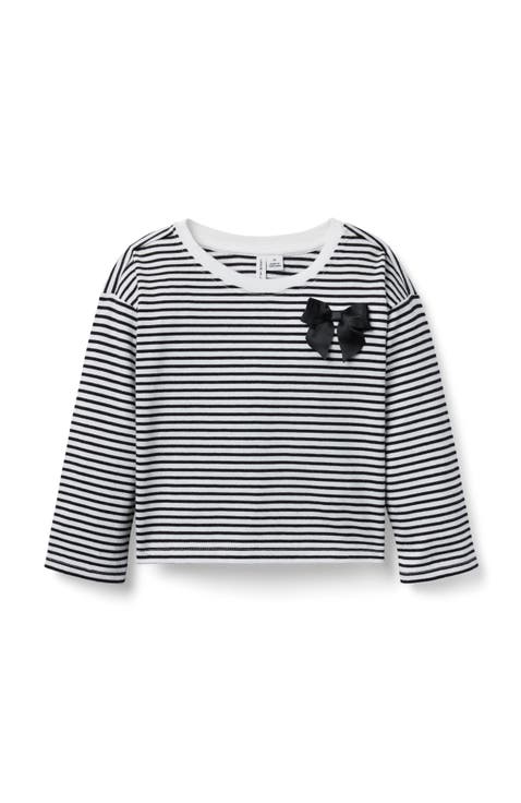 Striped Bow Top (Toddler)