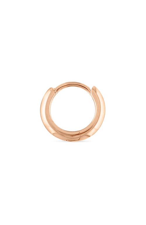 Shop Maria Tash Vertex Hoop Earring In Rose Gold