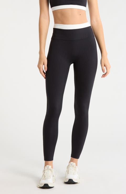 Ribbed Layered Leggings