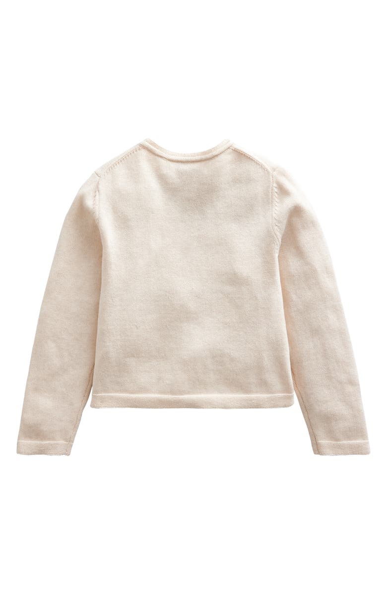 Mini Boden Kids' Pointelle Cotton Cardigan, Alternate, color, 