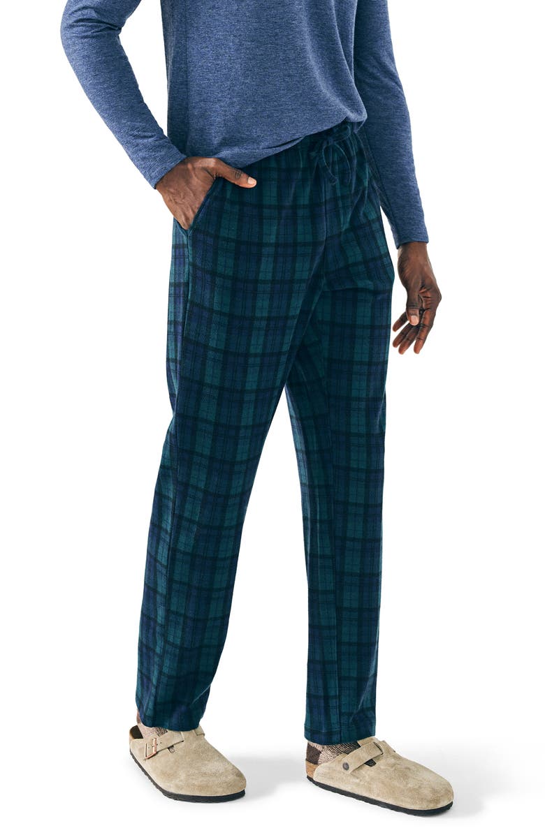 Faherty Legend Organic Cotton Pajama Pants, Main, color, 