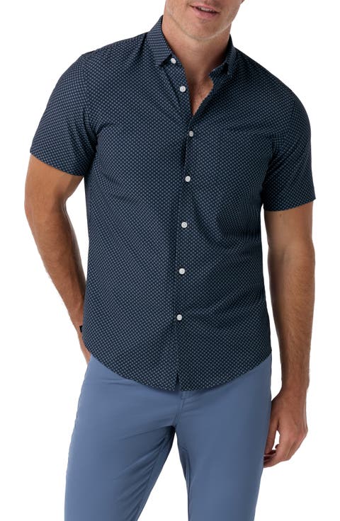 Leeward Performance Short Sleeve Button Up Shirt