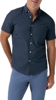 Mizzen+Main Leeward Performance Short Sleeve Button Up Shirt