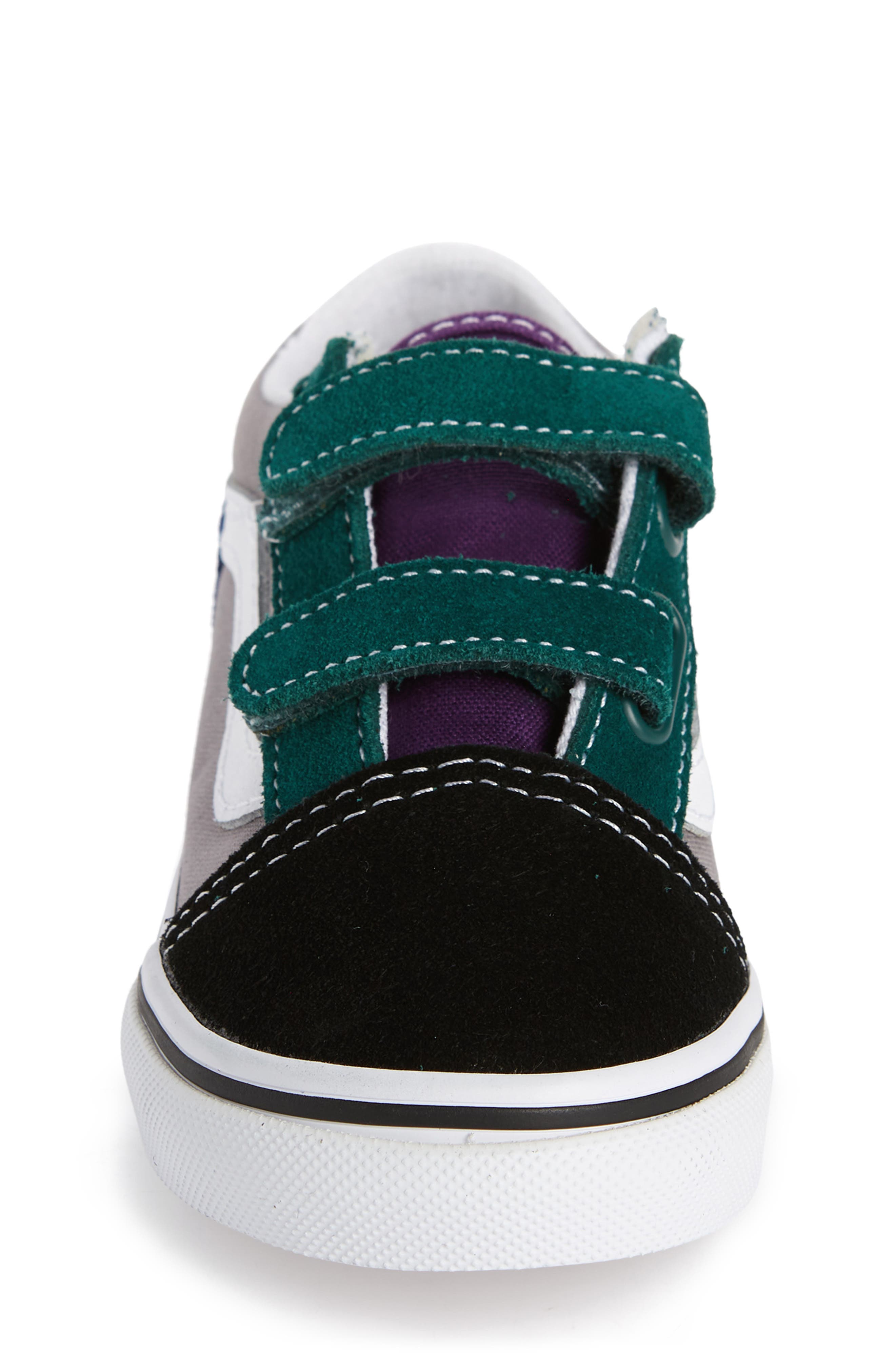 Old Skool Sneaker, Alternate, color, MULTI/ TRUE WHITE