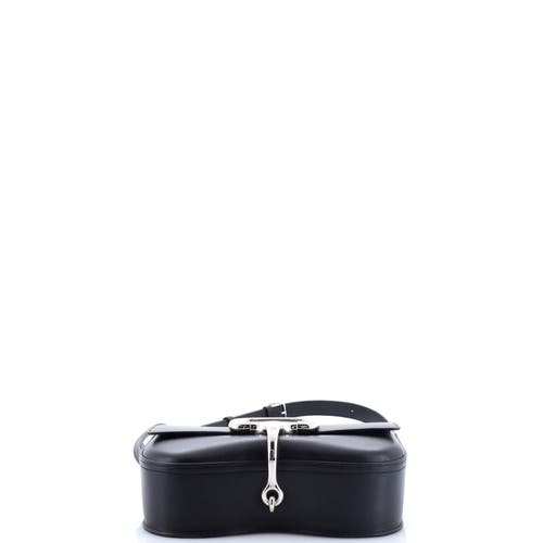 Pre-owned Hermes  Hermes Della Cavalleria Elan Shoulder Bag Tadelakt In Black