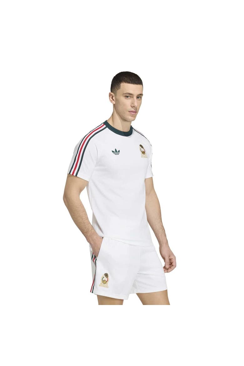 Men's adidas White Mexico National Team Originals T-Shirt, Main, color, White