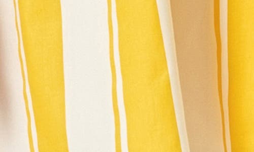 English Factory Bold Stripe Cotton Minidress In Multi