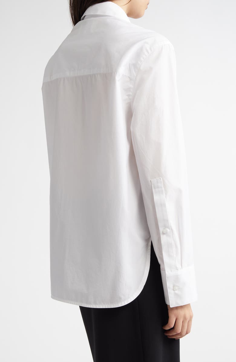 LOULOU DE SAISON Alim Cotton Poplin Button-Up Shirt, Alternate, color,