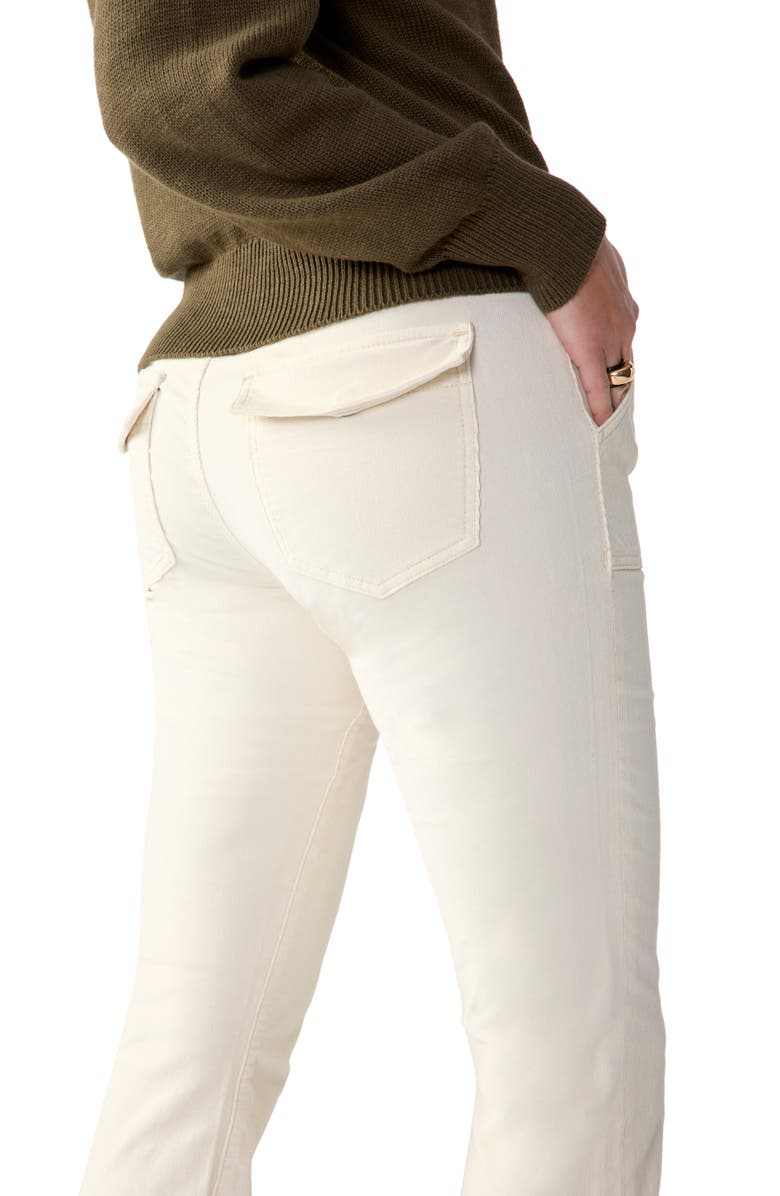 Sanctuary The Rocky High Waist Corduroy Bootcut Pants, Alternate, color,