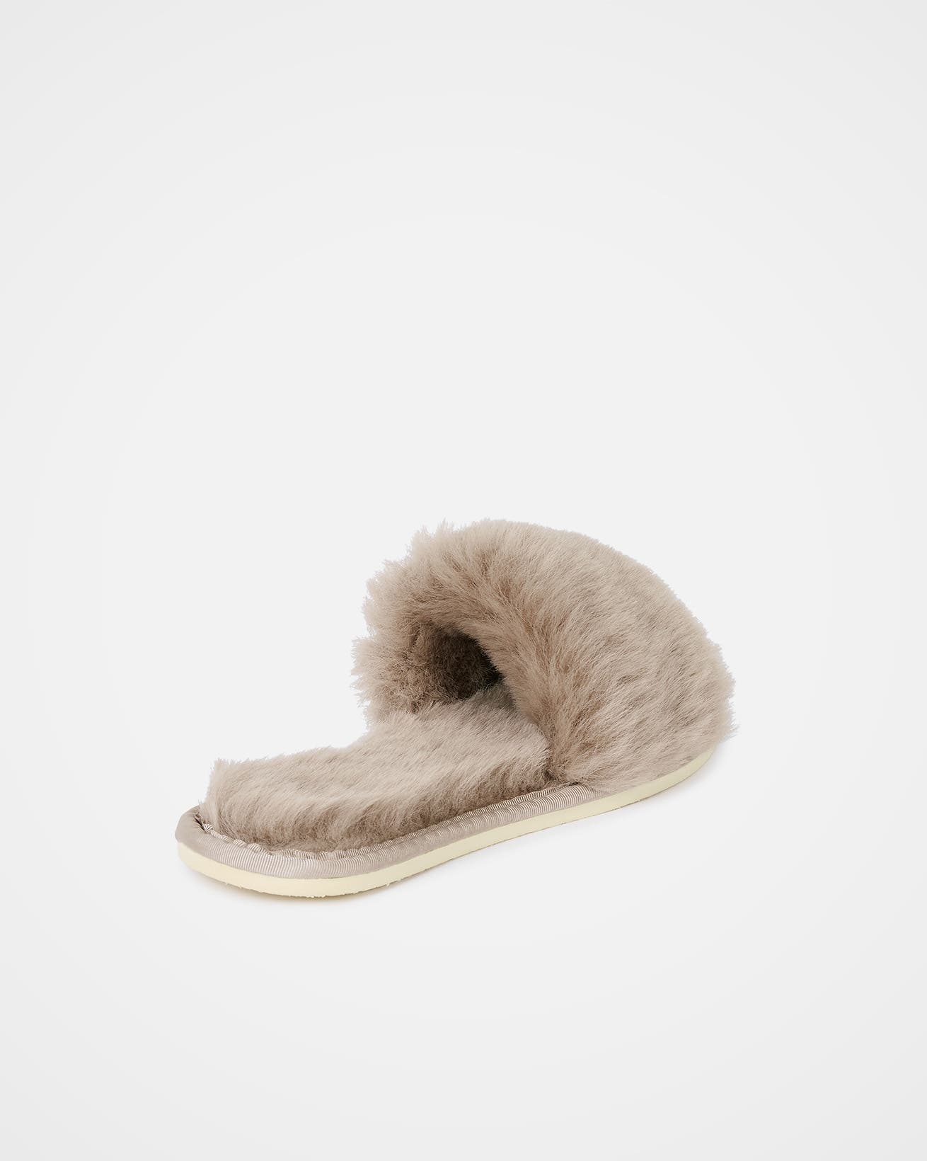 Celtic & Co. British Luxe Slide Slipper, Alternate, color, Oatmeal