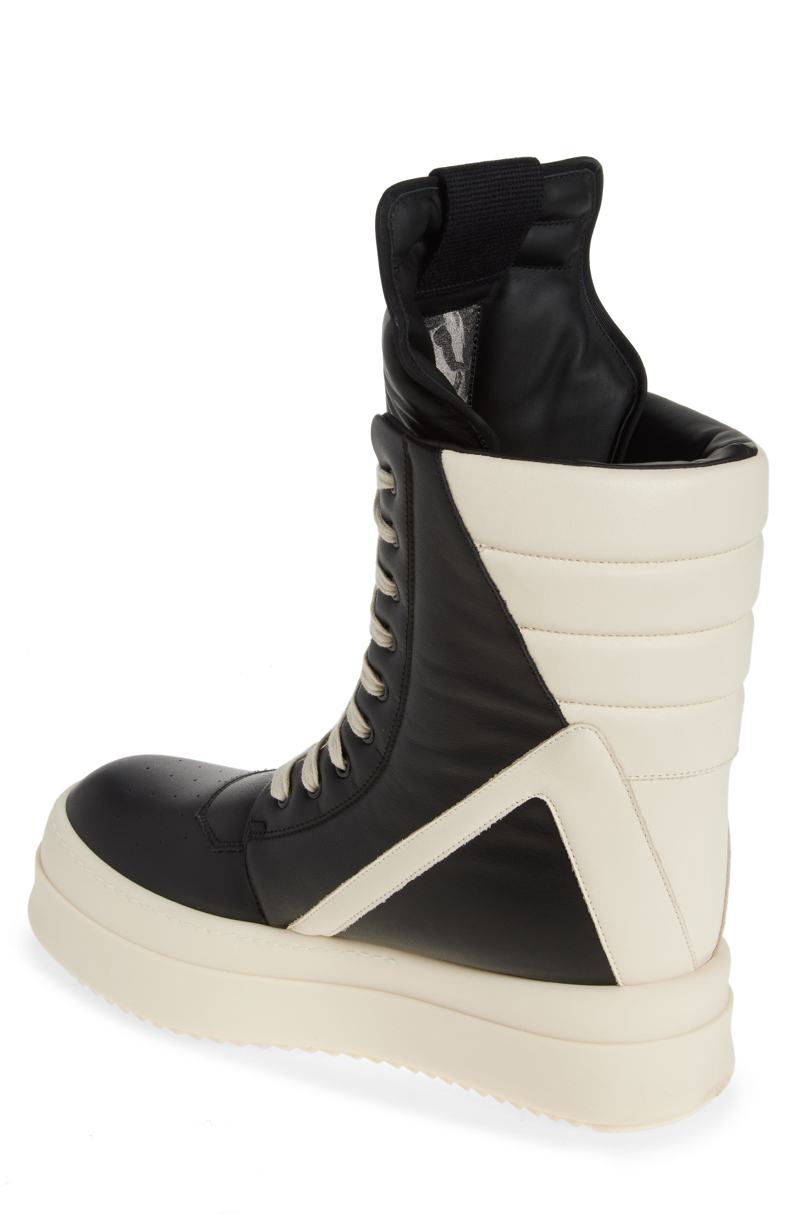 Rick Owens Geobasket Mega Bumper High Top Sneaker, Alternate, color, 