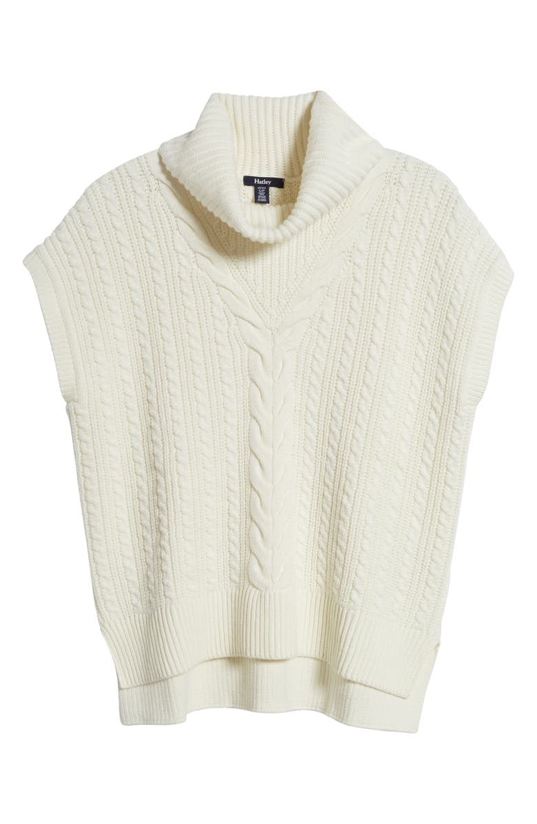 Hatley Cable Stitch Short Sleeve Sweater, Alternate, color, 