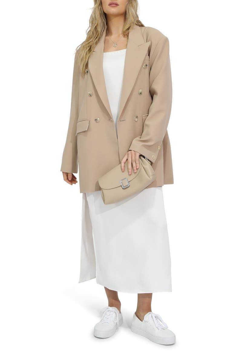 Belle & Bloom Found in the Wild Blazer, Alternate, color, Camel