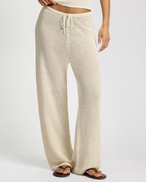 Knit Drawstring Pant