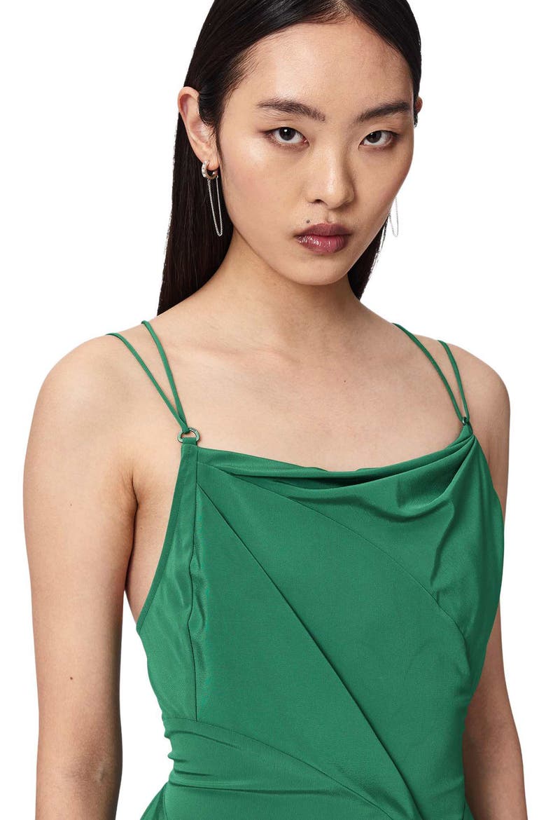 Claire Strappy Minidress, Alternate, color, APPLE GREEN