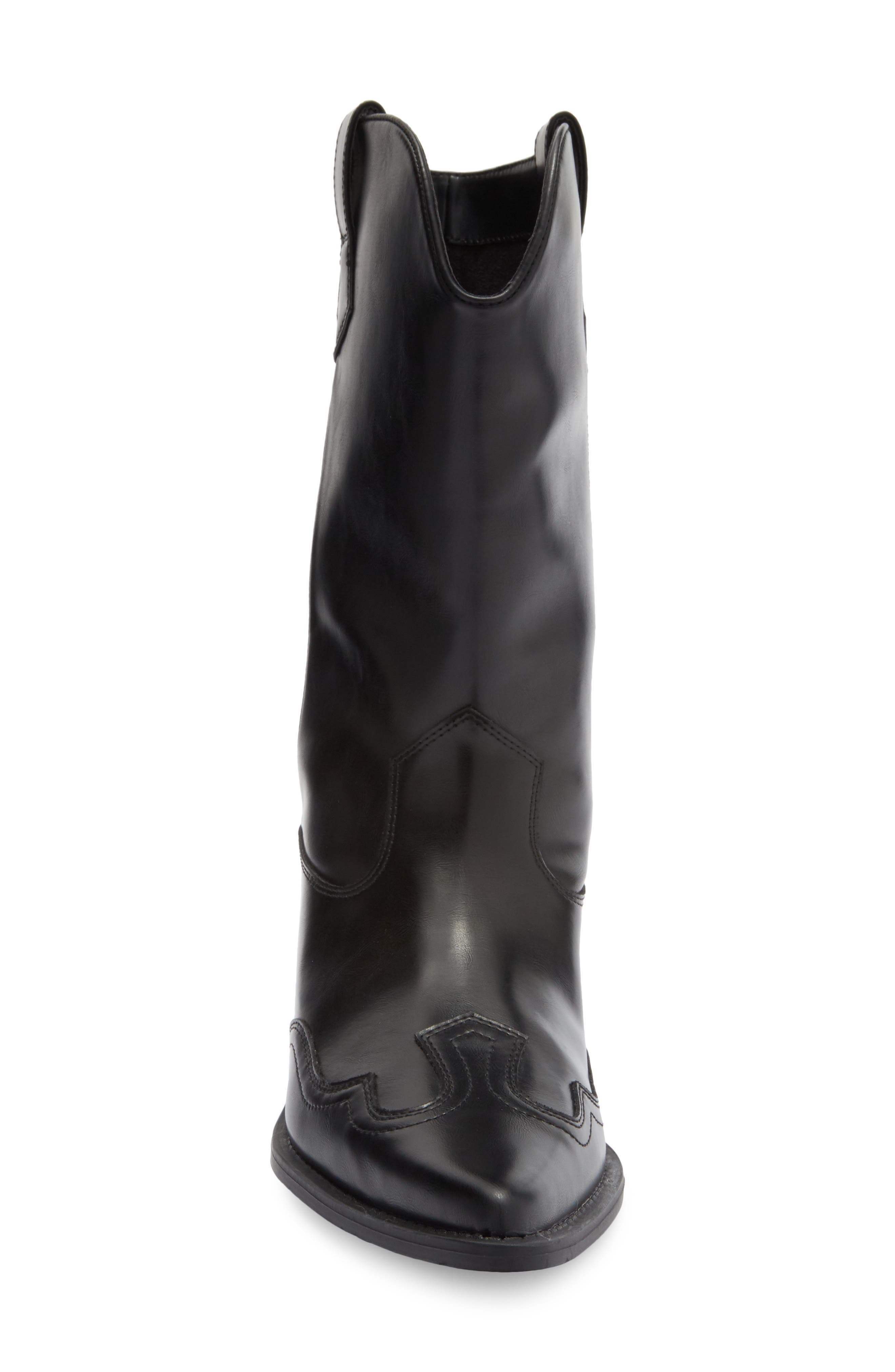Abound Britta Western Boot, Alternate, color, Black