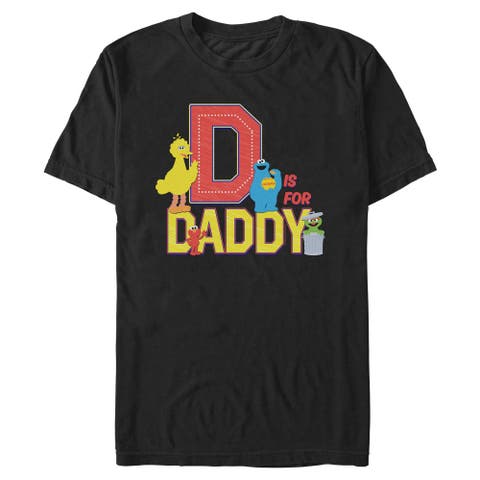 Men's Sesame Street D Is for Daddy  Graphic T-Shirt